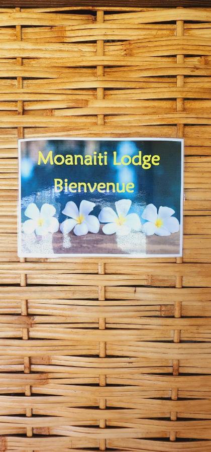 Moanaiti Lodge Maeva Eksteriør billede