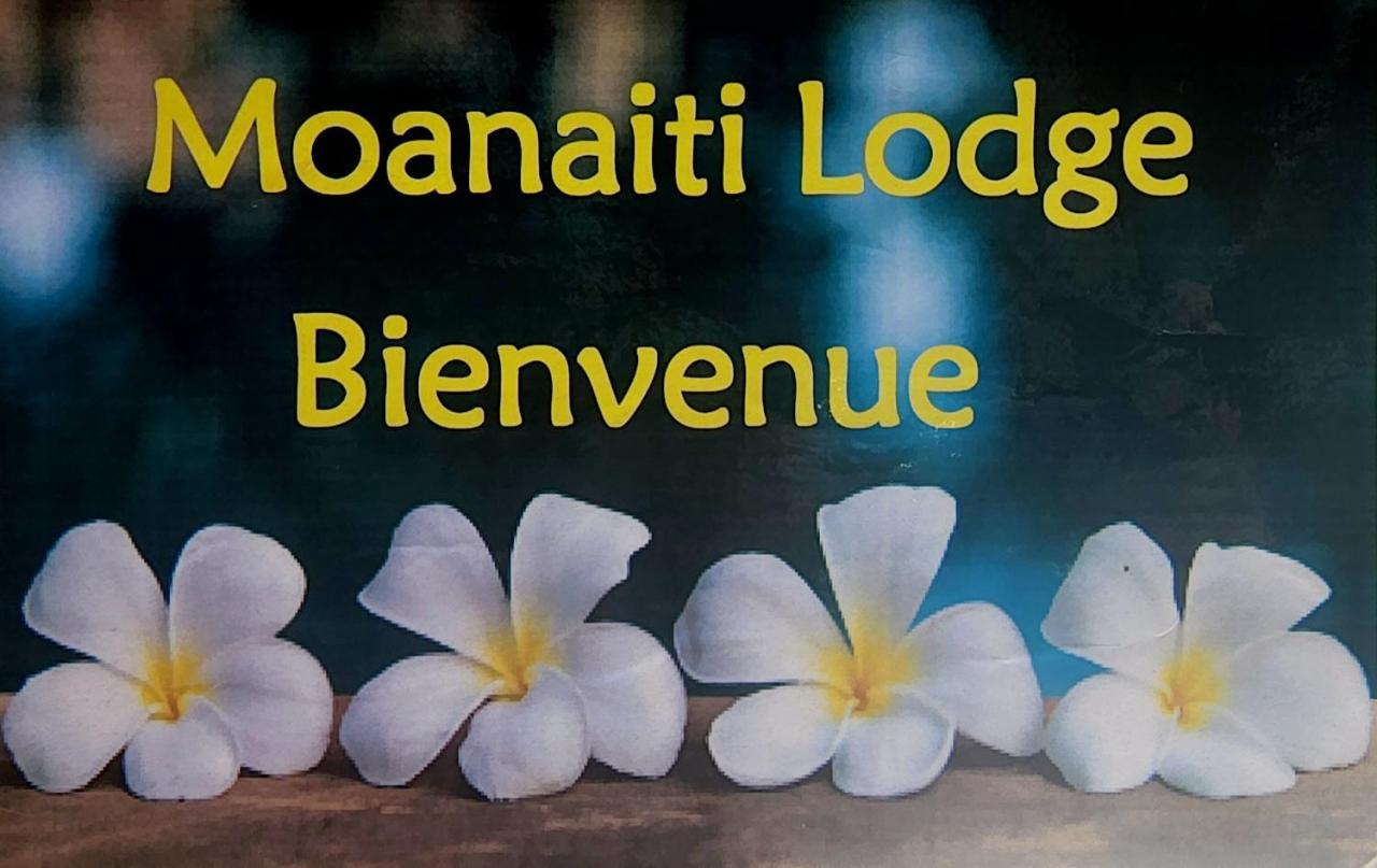 Moanaiti Lodge Maeva Eksteriør billede